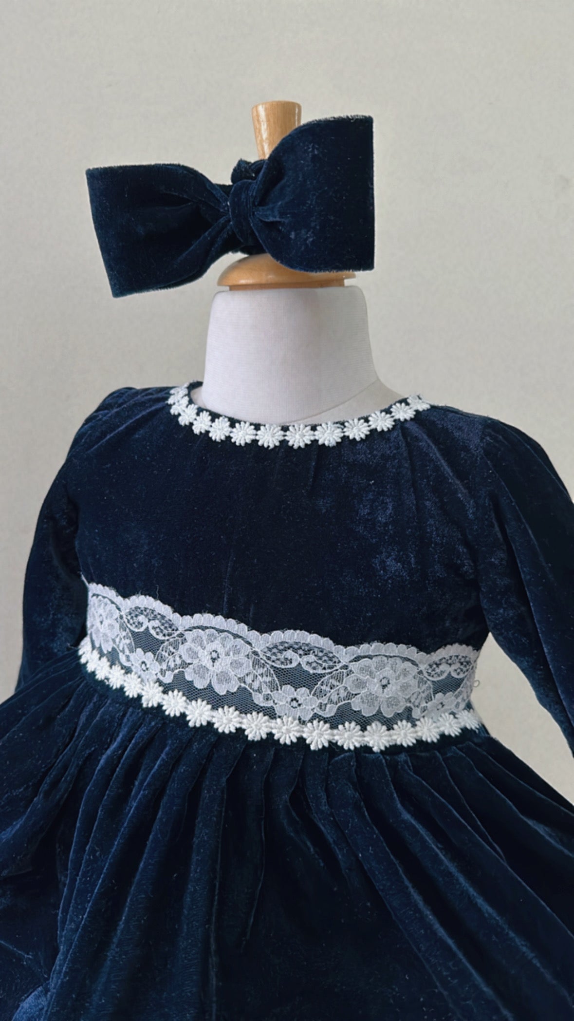 The 'Videshi' Velvet Dress