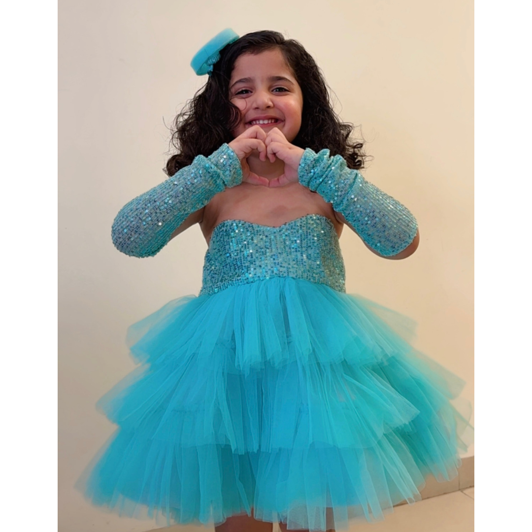 The Ice Blossom Dress