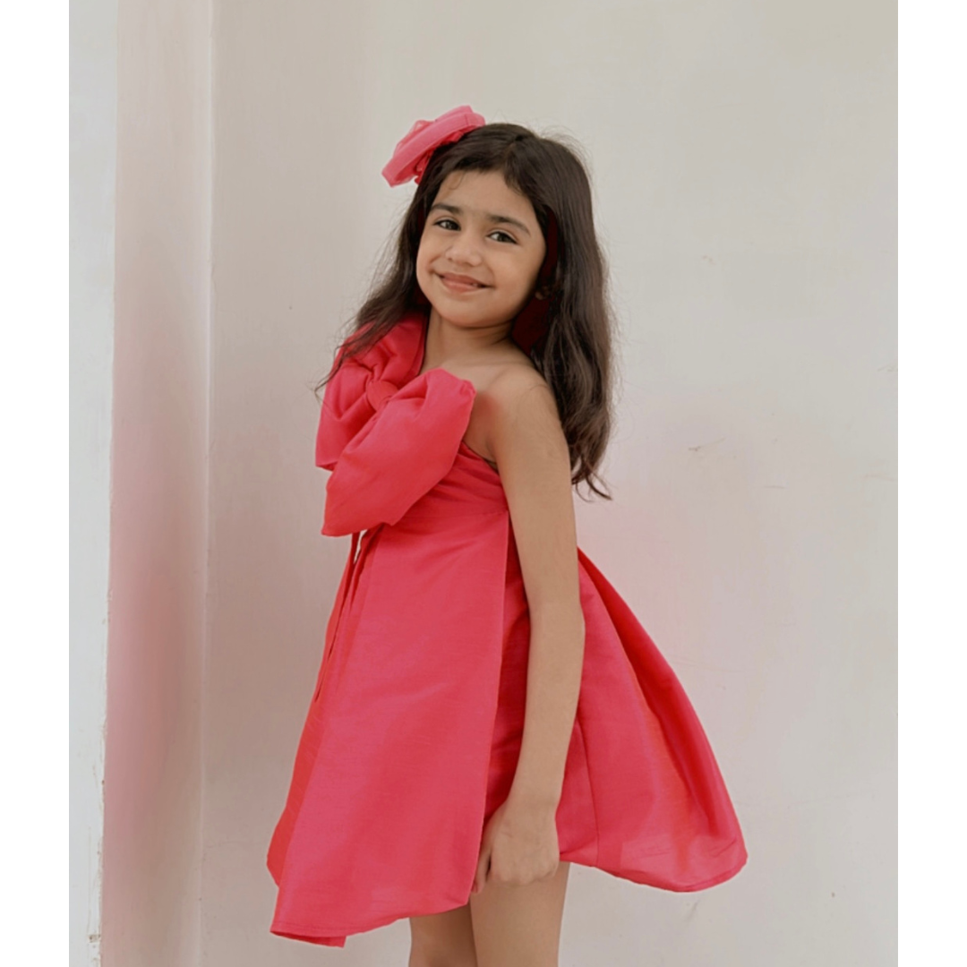 The Oversized Bow Dress